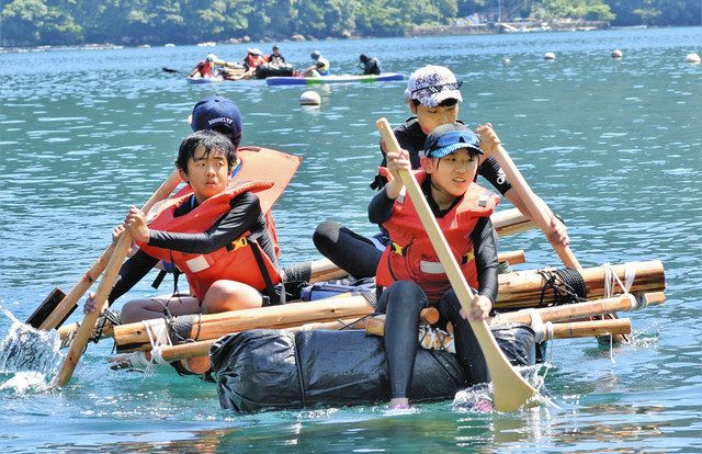 ボート桧製、手作り