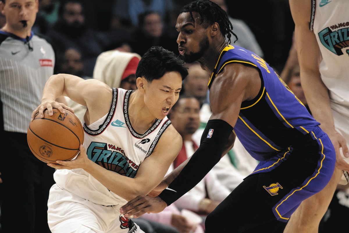 NBA 河村勇輝 グリズリーズ 河村勇輝がNBA初得点…グリズリーズはレイカーズに快勝、八村欠場