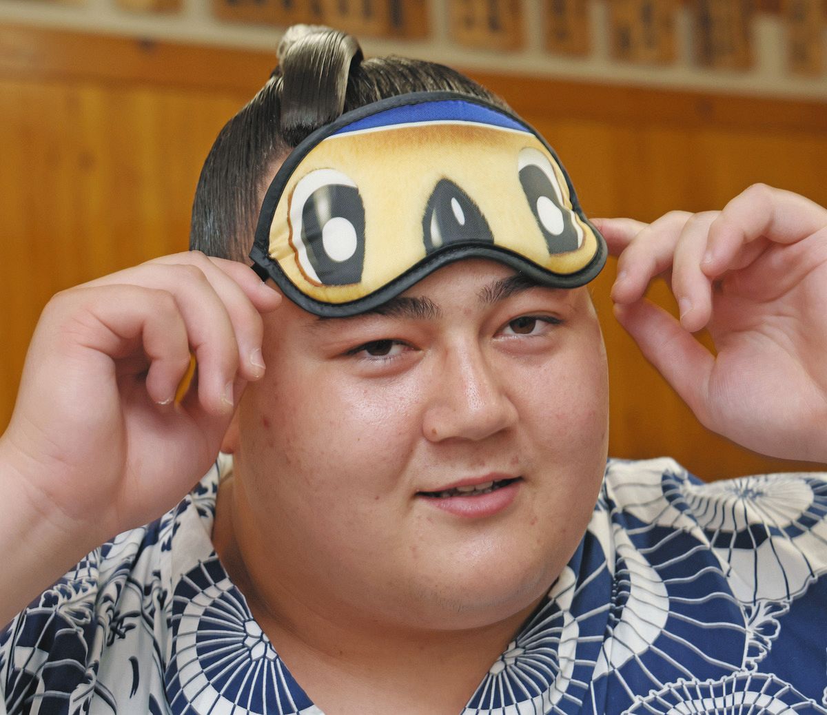 丹治愛用のドアラのアイマスク