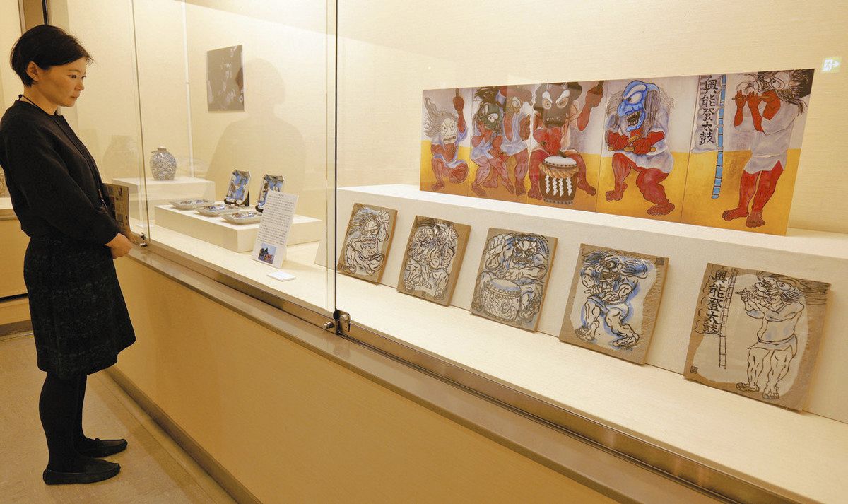 孤高の陶芸家 南加賀出身・九谷興子 金沢で作品の世界観紹介：北陸中日