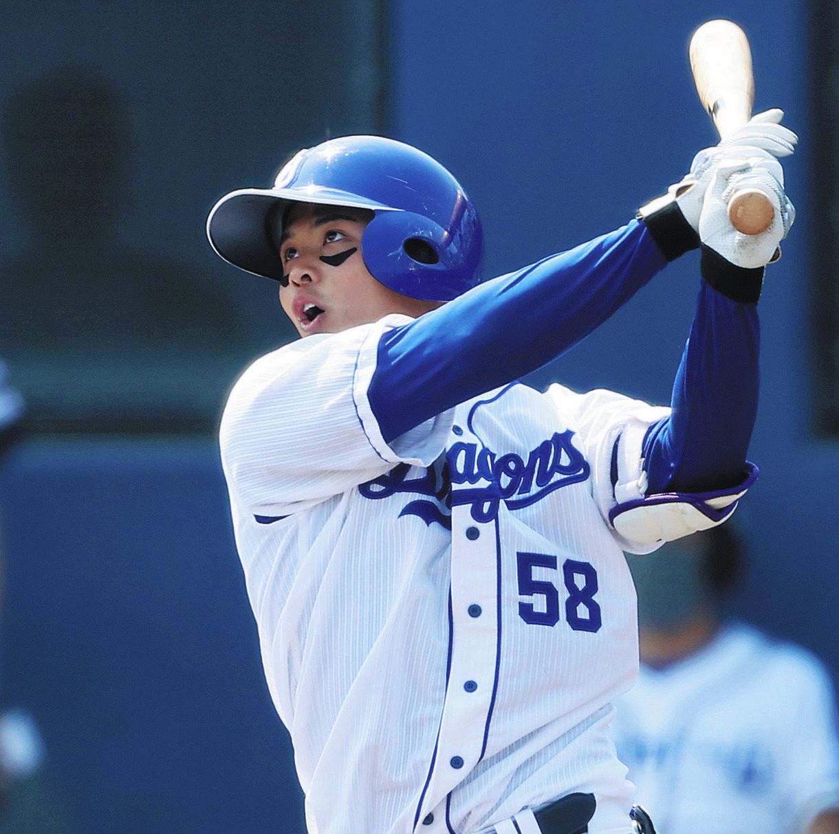 中日ドラゴンズ 石橋康太　ユニフォーム M 中日2軍】石橋康太、持ち前の長打力発揮！ 二塁打2本で大量点きっかけ