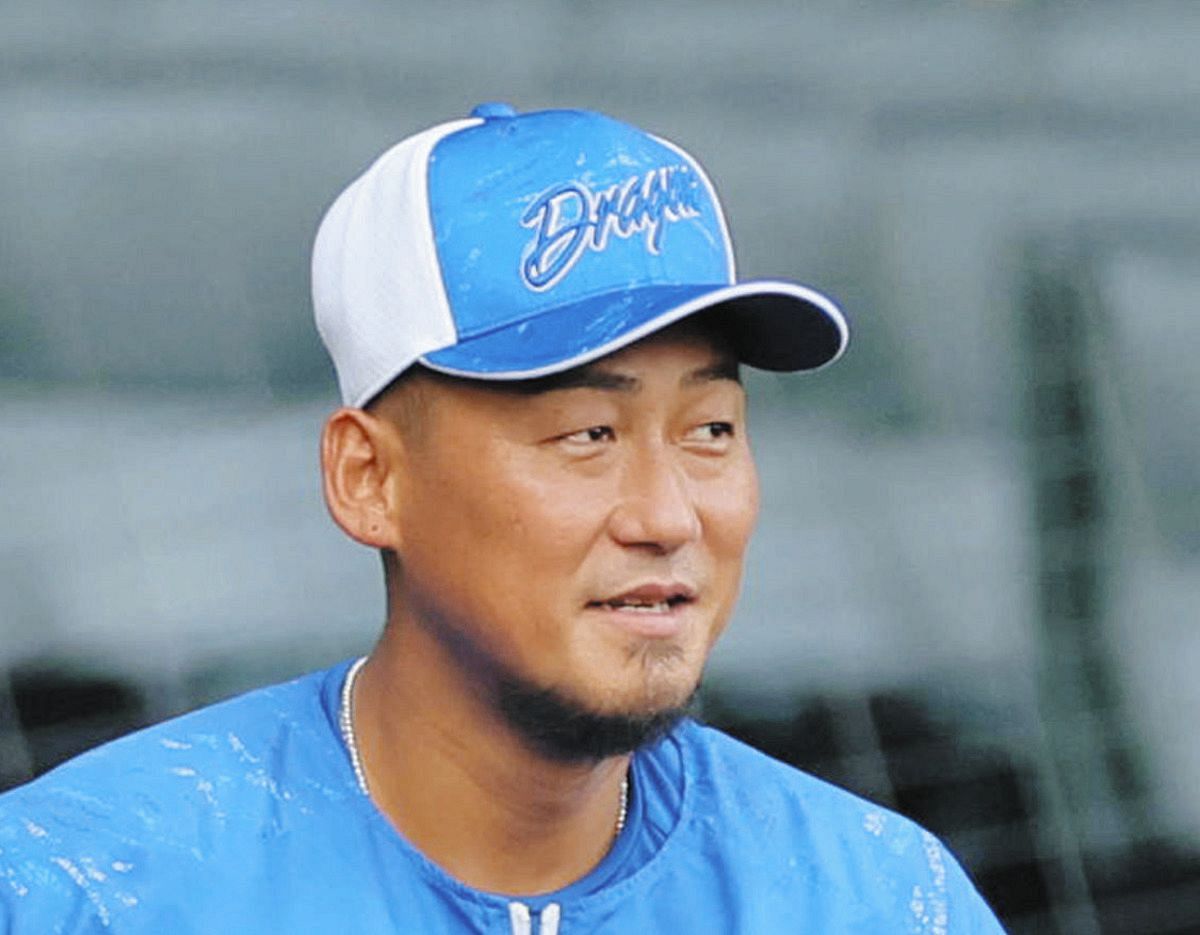 中日・中田翔Jr．、父の2軍ラストゲームで始球式務める 「NAKATA 6