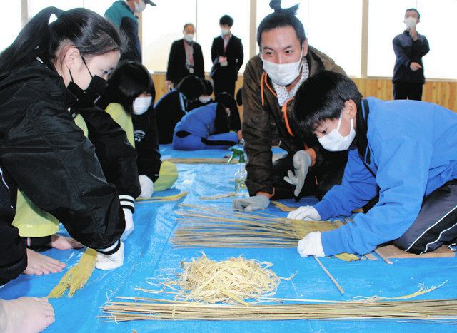 藤箕編み込み 農具づくり 難しかったが いい感じにできた 北陸中日新聞web