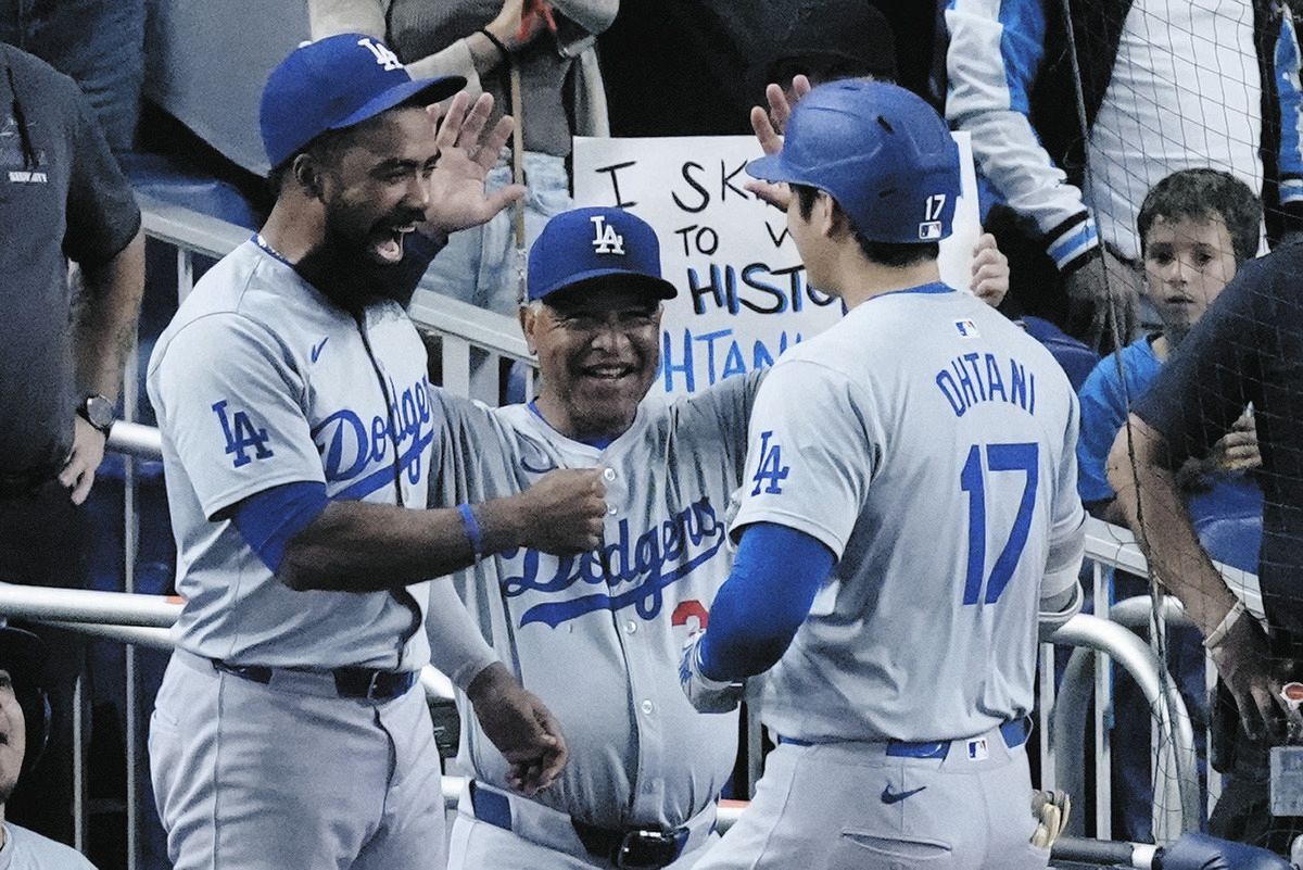 大谷翔平、なかよしのT・ヘルナンデスは「いつも以上にひまわりの種を