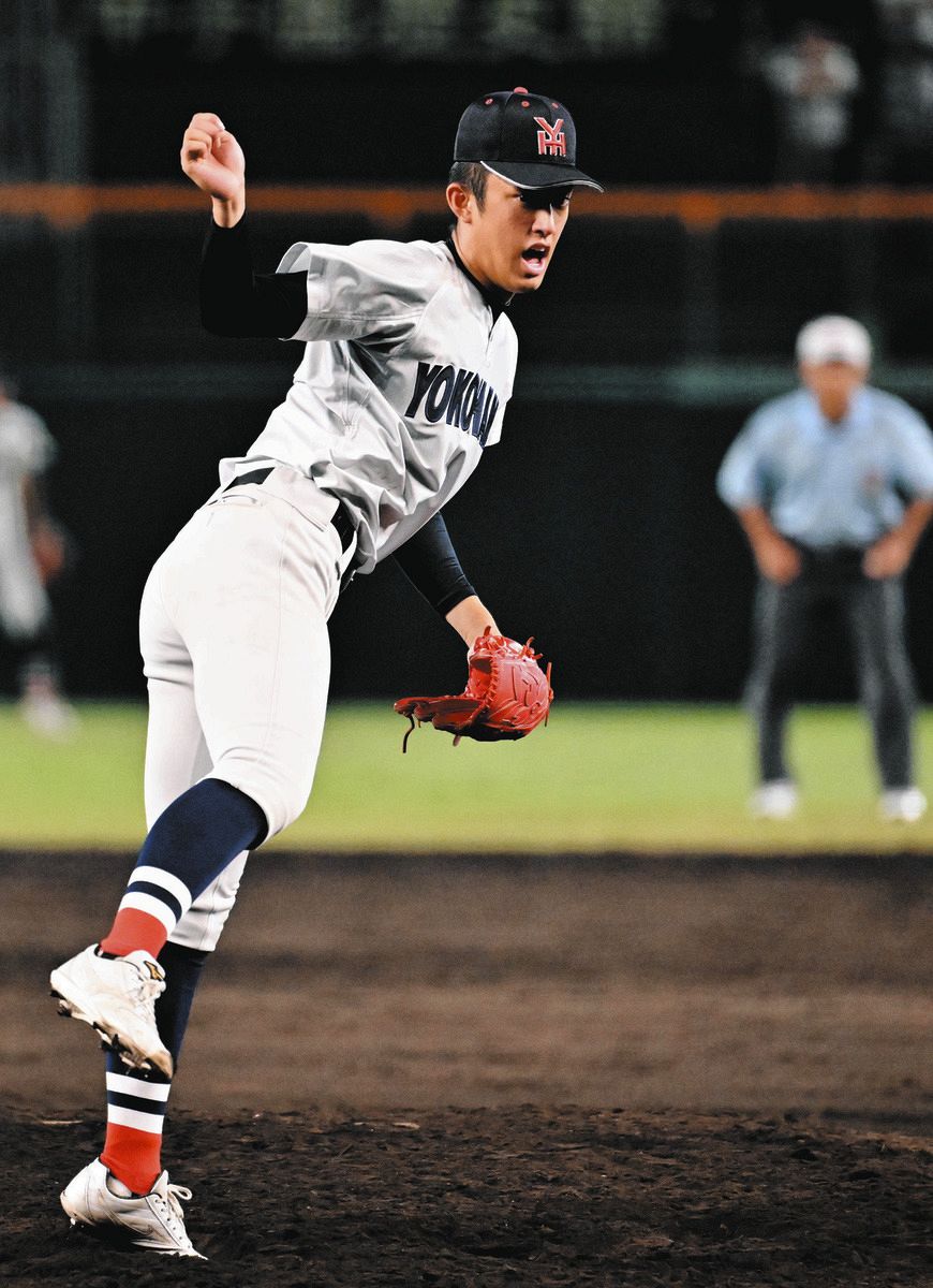 1球で球場の雰囲気を変えよう」横浜・織田翔希、高校生の甲子園最速
