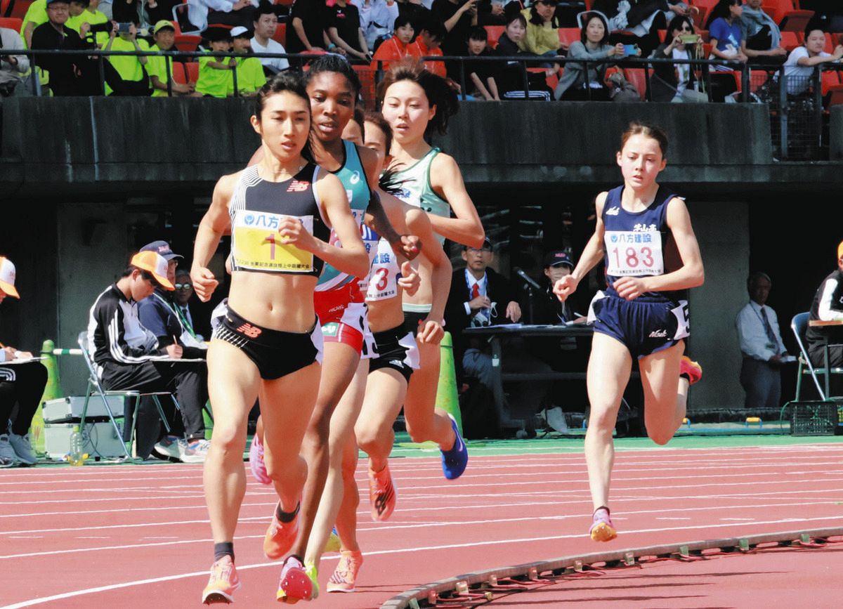 陸上　中学生　女子高生の画像 田中希実と同じレースで互いに刺激 女子高生の実力者、久保凜とドルーリー朱瑛里【陸上・金栗記念】：中日スポーツ・東京中日スポーツ