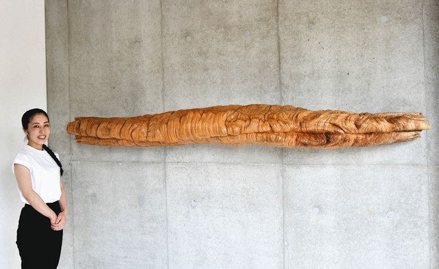 生から死、木彫で表現 湯浅さん、名古屋・名東で展示：中日新聞Web