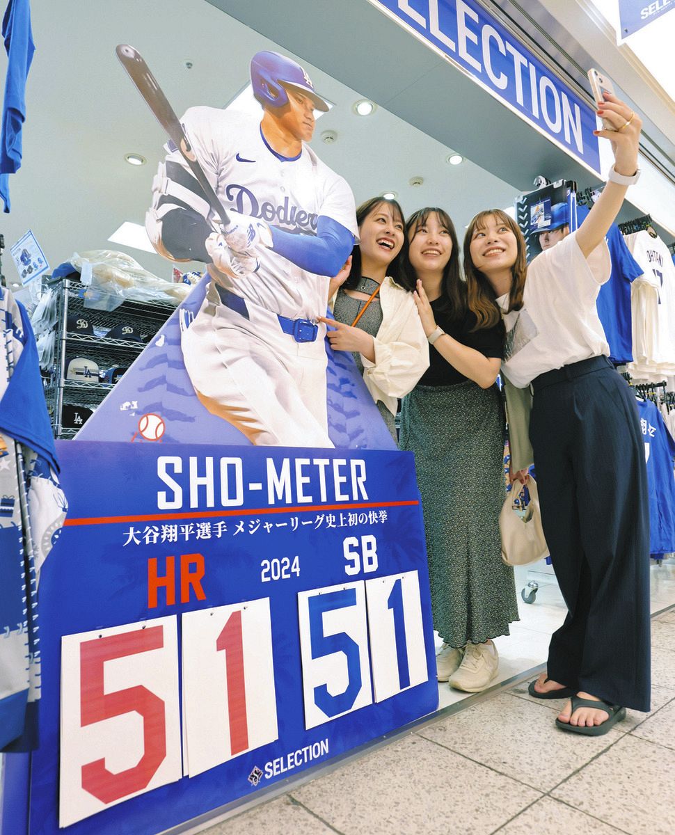 60本塁打、60盗塁も夢ではない」名古屋の「SHO―METER」に51