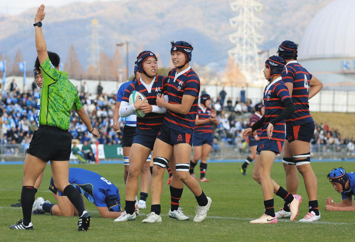 航空石川 初戦突破 全国高校ラグビー 新潟・北越に42－17 門前中出身