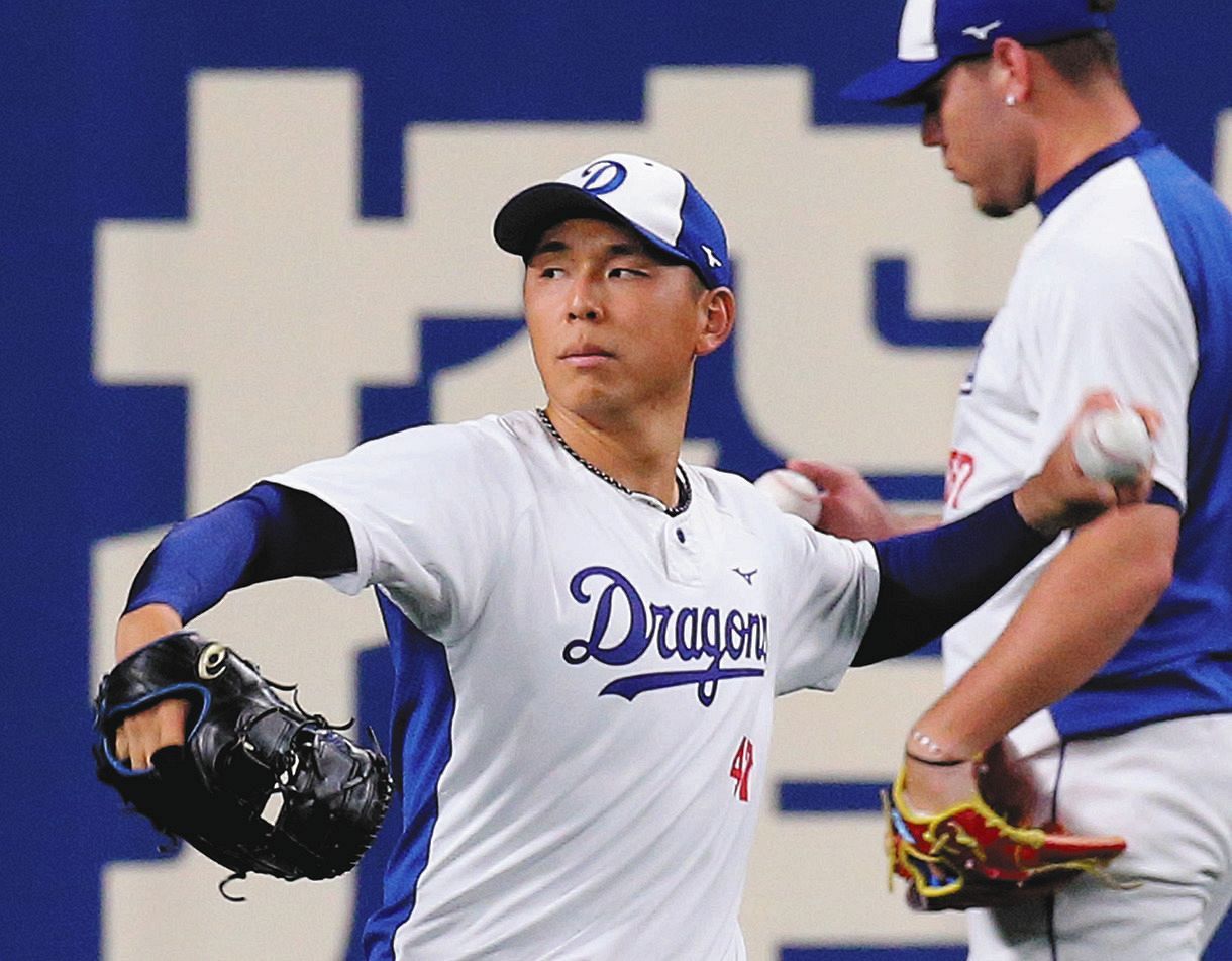 中日スタメン 木下拓が前日の8番から7番に 先発は2年ぶり白星目指す笠原 中日スポーツ 東京中日スポーツ