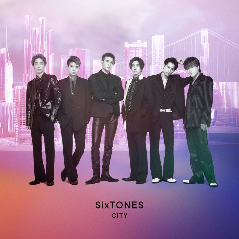 SixTONESの2ndアルバム「CITY」のジャケット