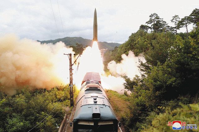 鉄道車両からミサイル　北朝鮮「８００キロ先、正確に打撃」：中日新聞Web - Vimarsana News