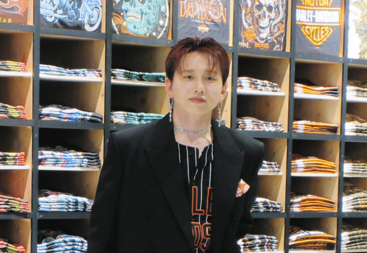 Da―iCE花村想太がハーレーダビッドソン愛全開でライフスタイル店舗PR