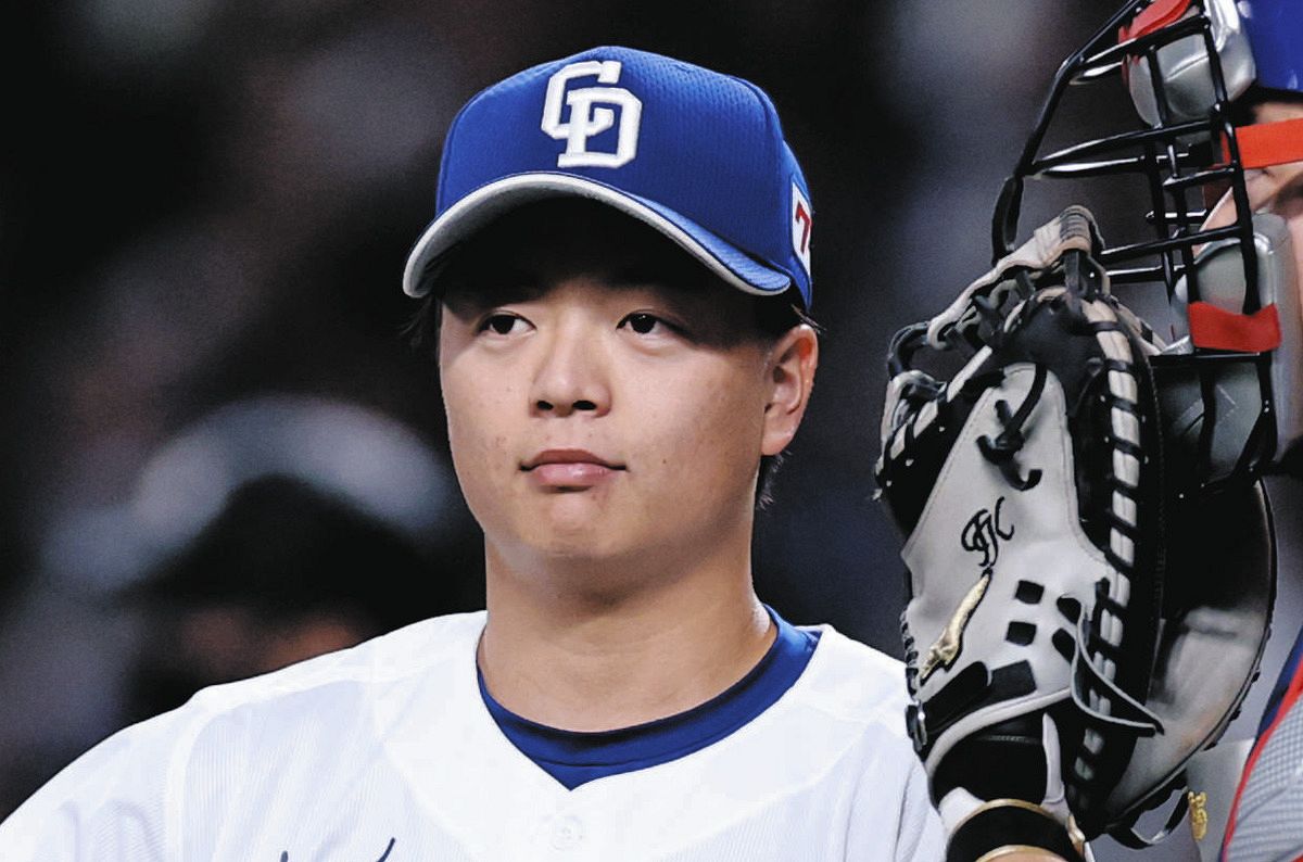 中日2位ルーキー・桜井頼之介、”プロ初打席”で適時打 2回、ロッテ