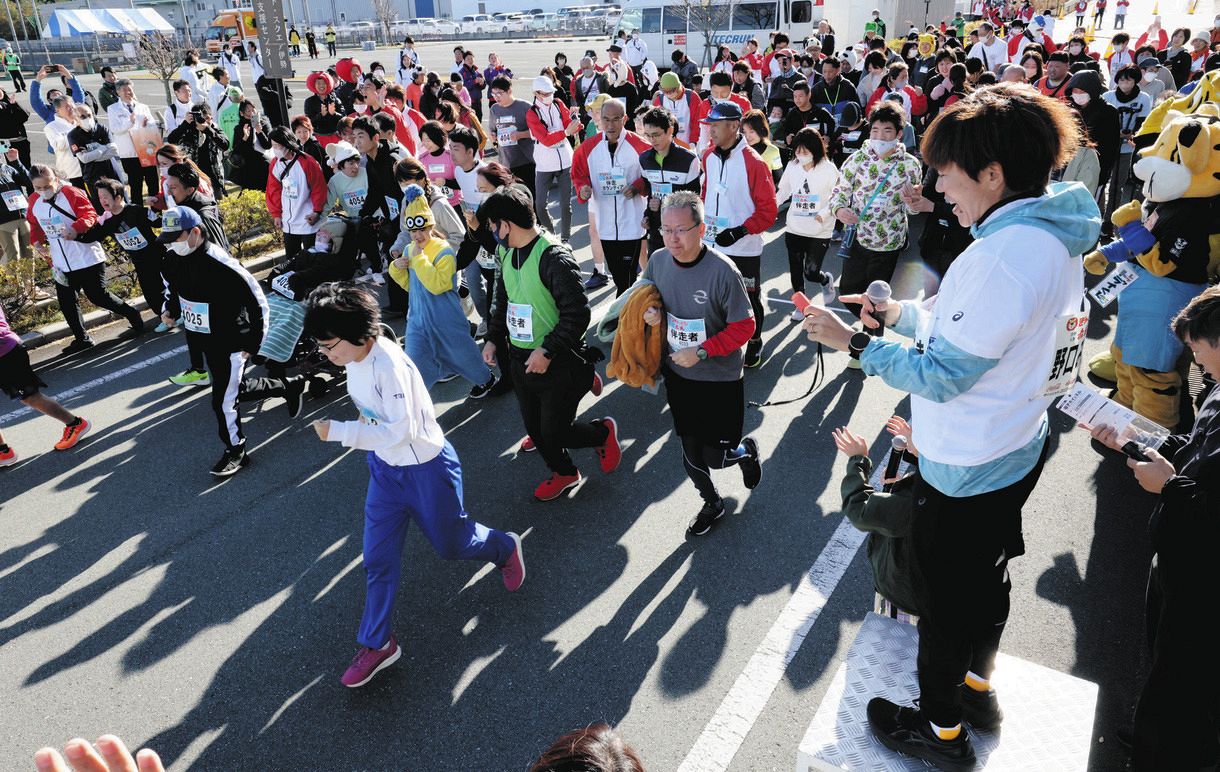 歩こう走ろう「お伊勢さんマラソン」開幕 野口みずき杯に9500人