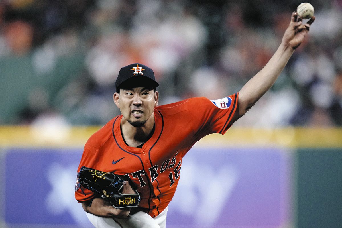 アストロズ 菊池雄星 支給品 キャップ MLB ホログラム