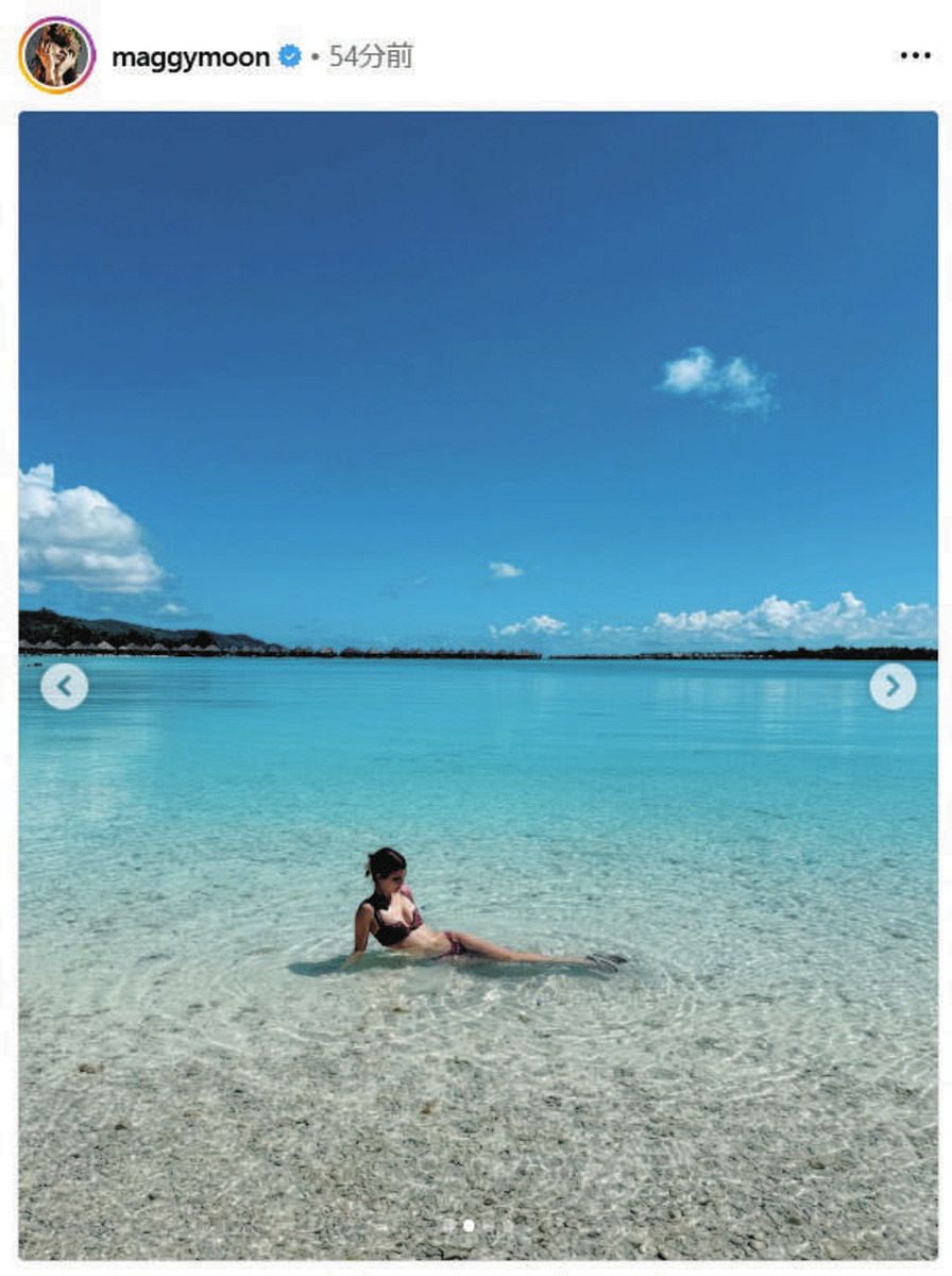 ◇ふ、ふんどし！？マギー、33歳誕生日『マーメードショット』【写真