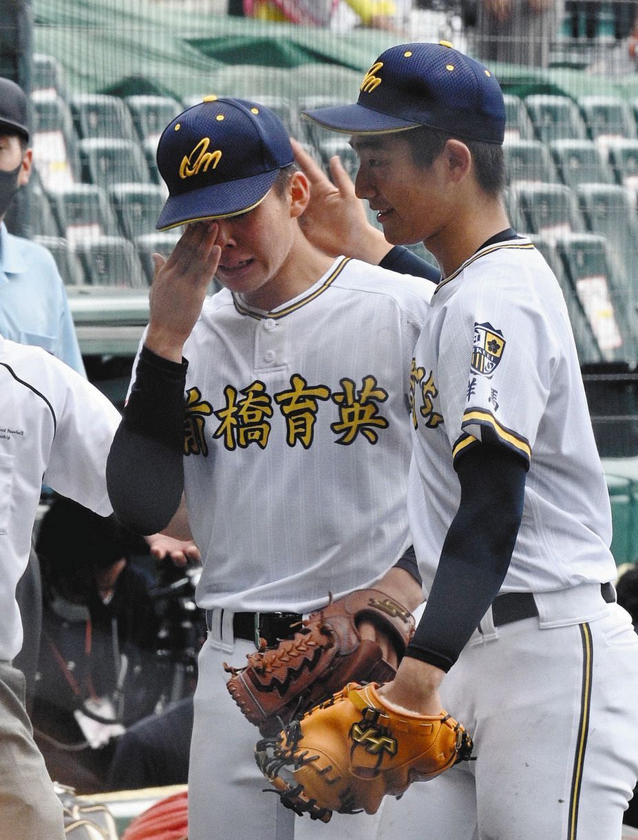 涙の1球 前橋育英エース外丸 ソロ1発の0 1負け 完全に自分の失投 夏の甲子園 中日スポーツ 東京中日スポーツ 涙の1球 前橋育英エース外丸 ソロ1発の0 1負け 完全に自分の失投 夏の甲子園 中日スポーツ 東京中日スポーツ