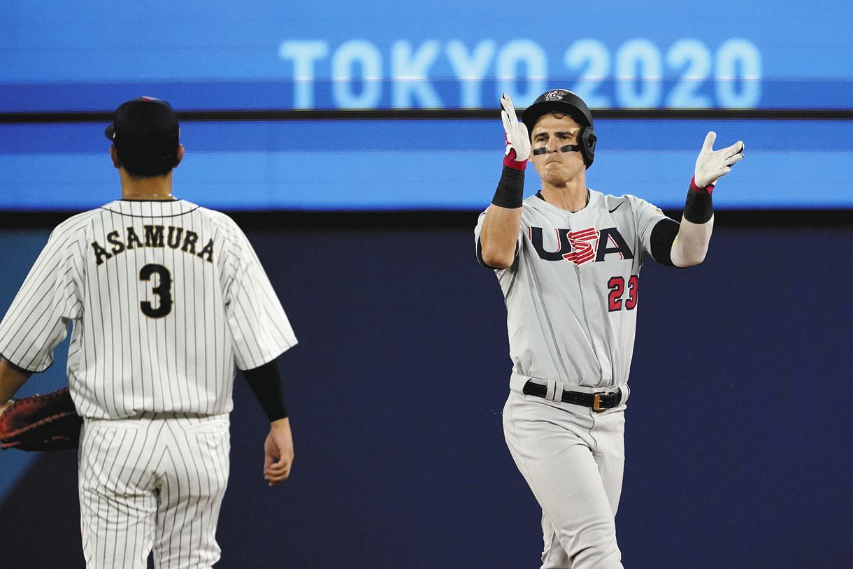 東京オリンピック野球アメリカ代表 タイラー・オースティン選手