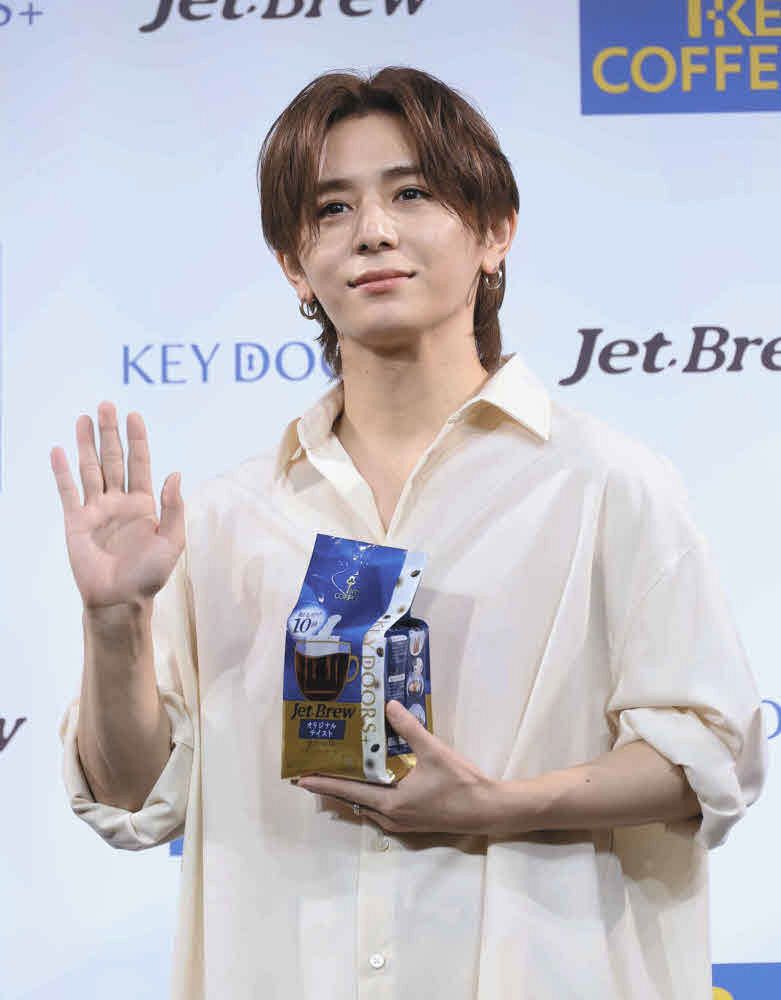 Hay！Say！JUMP」山田涼介がコーヒーの新CMに出演「実際の自分は寝癖が