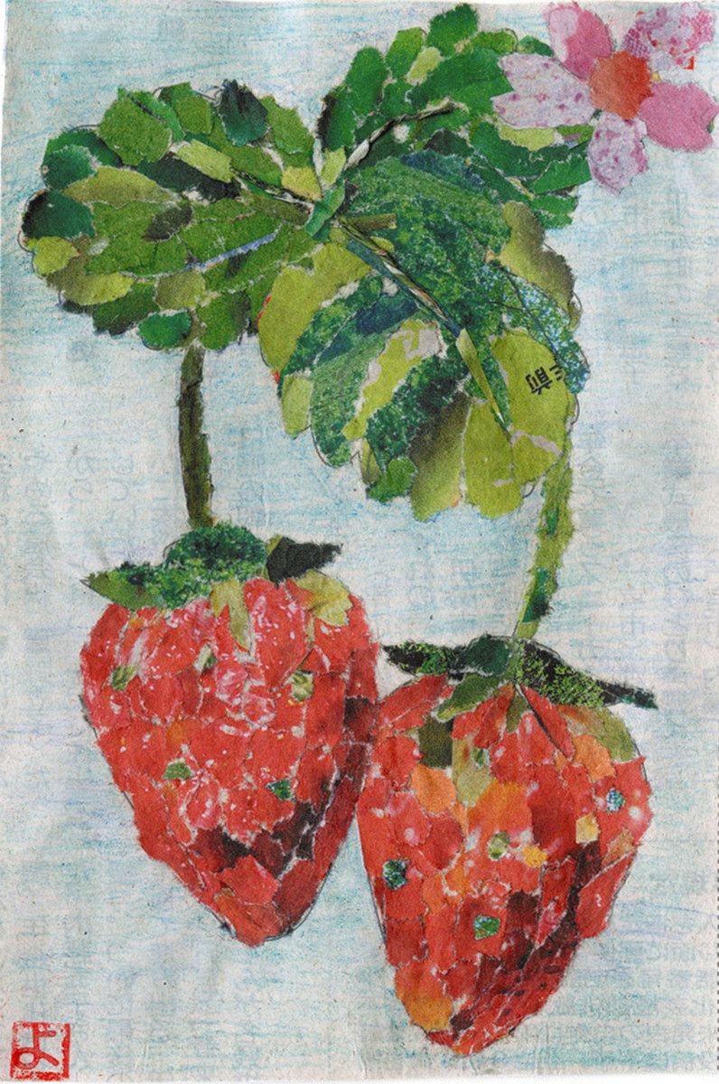 絵画　苺 ルシアン・フロイト（Lucian Freud） - 名作 油彩画 複製画 - 表現主義