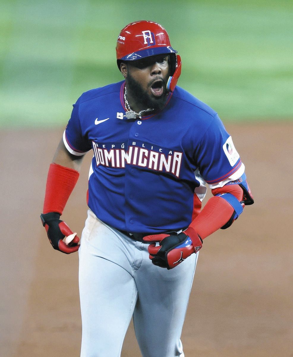 ドミニカ共和国の強打者、岡本和真とOP戦初マルチそろい踏み！ WBC