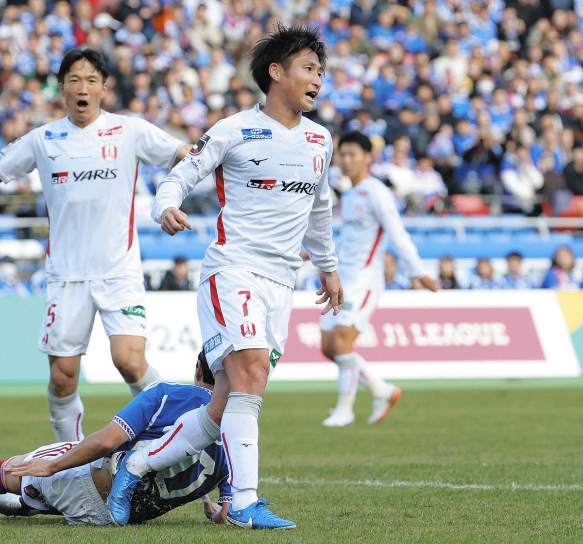 名古屋グランパス・和泉竜司「狙っていた」右足一閃の先制ゴール 来季