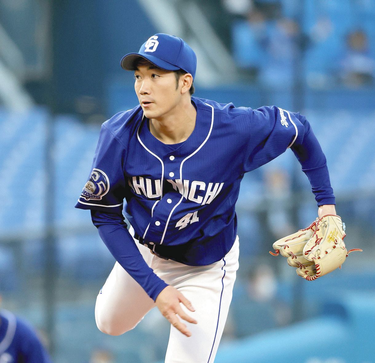 中日 先発の勝野が7イニング1失点の力投 6回まで無安打もオースティンに一発浴びる 中日スポーツ 東京中日スポーツ 中日 先発の勝野が7イニング1失点の力投 6回まで無安打もオースティンに一発浴びる 中日スポーツ 東京中日スポーツ