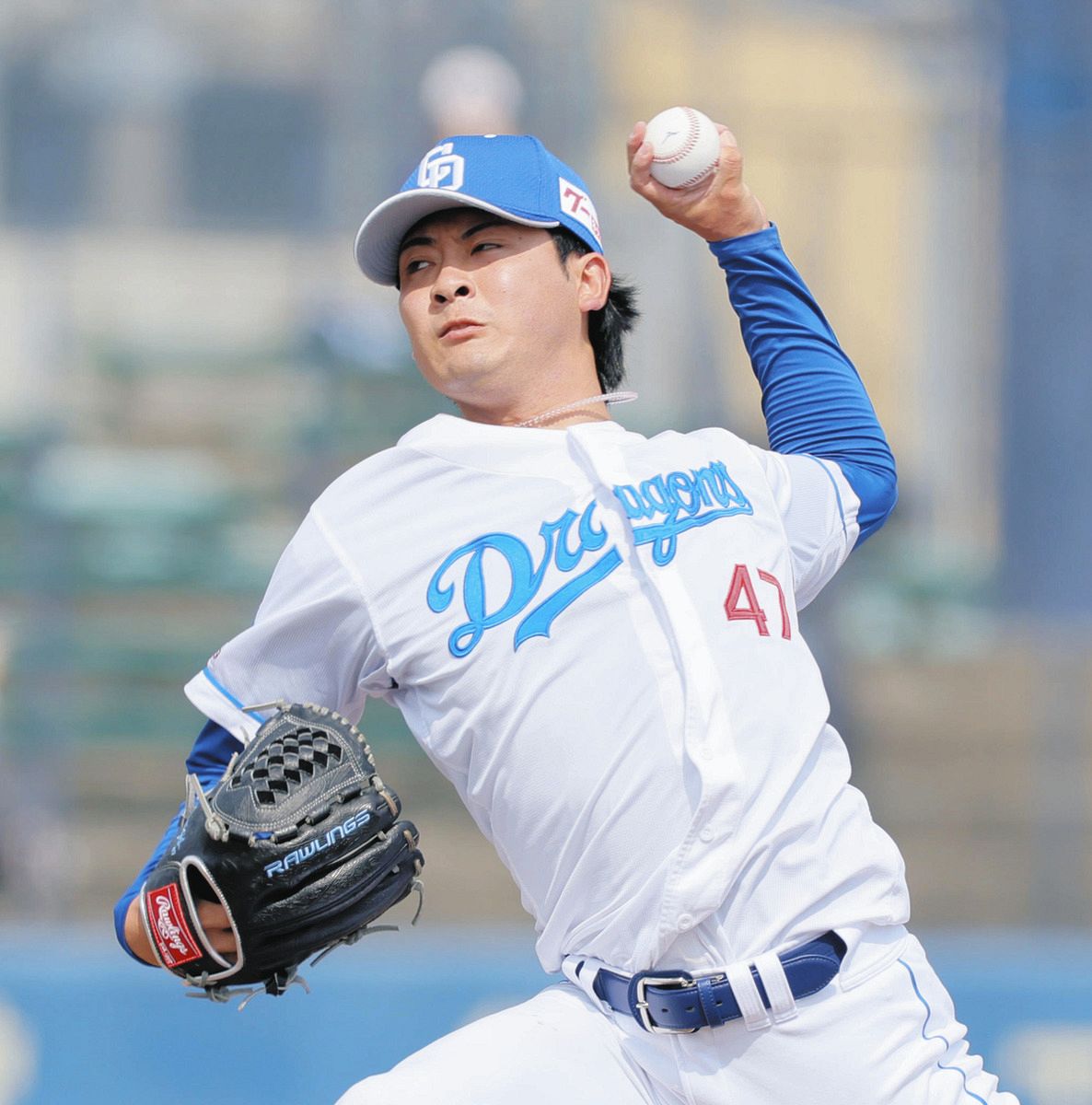 中日2軍】ルーキー吉田聖弥、公式戦初の救援登板で三者凡退