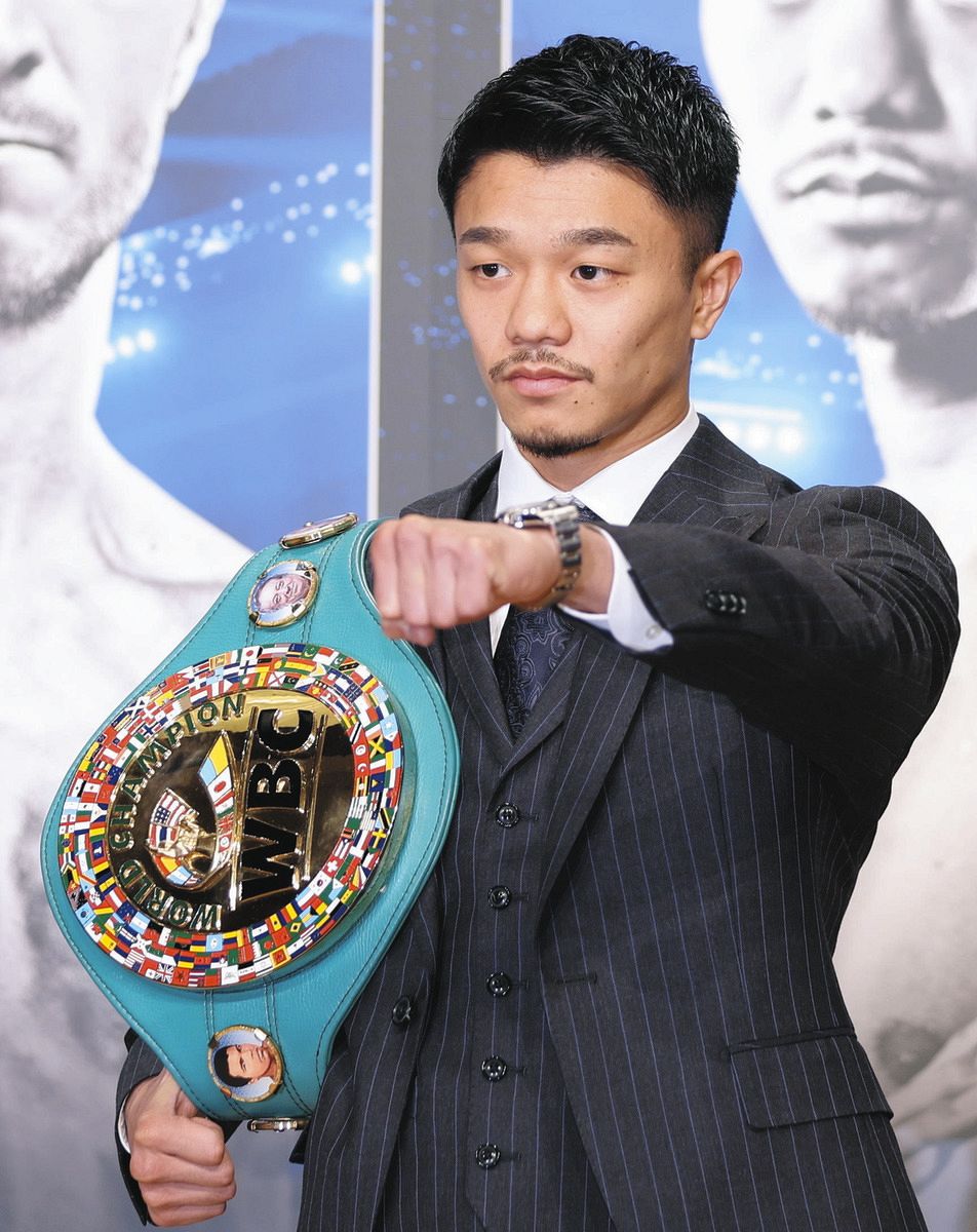中谷潤人、「新しい自分を見せられる」 来年2月24日、28戦全勝 中谷潤人、「新しい自分を見せられる」 来年2月24日、28戦全勝