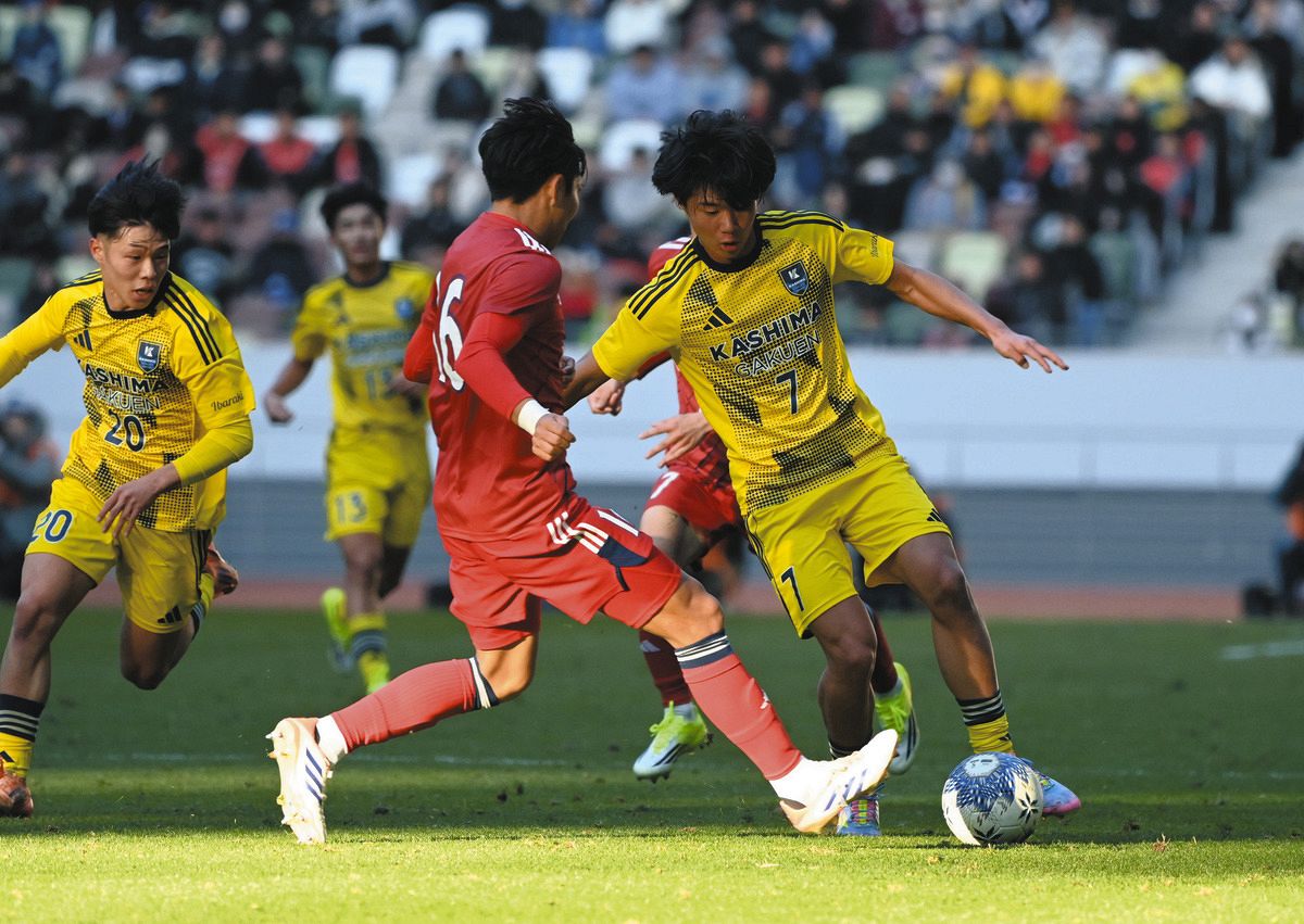 粘って、粘って、粘って…」鹿島学園、後半45分にワーズィージェイ