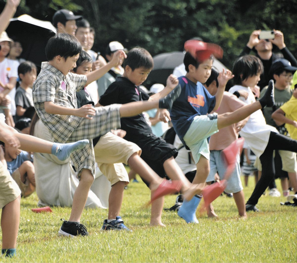 スリッパ飛ばし 小学生 セール