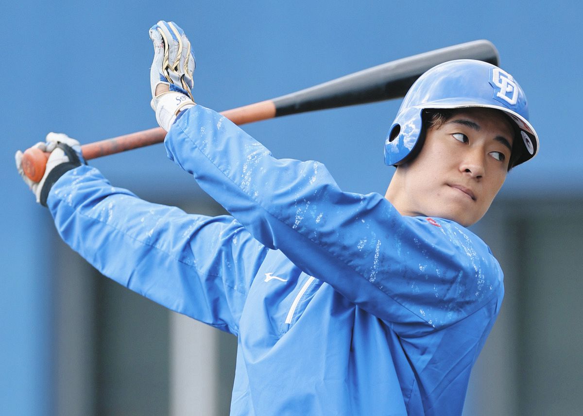 中日ドラゴンズ　上林誠知選手　3点セット 惜しかった中日・上林誠知のゴールデン・グラブ賞、中日・高橋宏斗