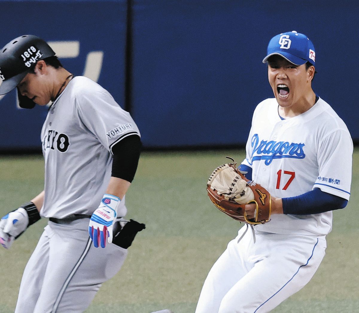 中日・柳裕也「石伊が強気なリードで引っ張ってくれた」 ”3度目の正直