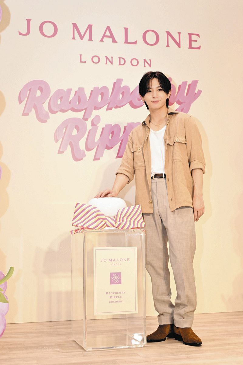 “Ｒａｓｐｂｅｒｒｙ　Ｒｉｐｐｌｅ”ポップアップイベントプレスセッションに出席した山田涼介