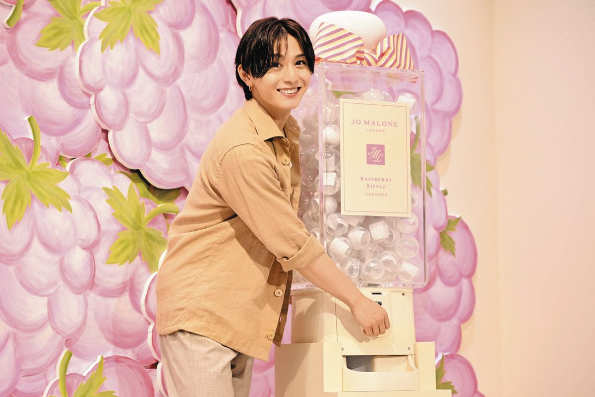 “Ｒａｓｐｂｅｒｒｙ　Ｒｉｐｐｌｅ”ポップアップイベントプレスセッションに出席した山田涼介