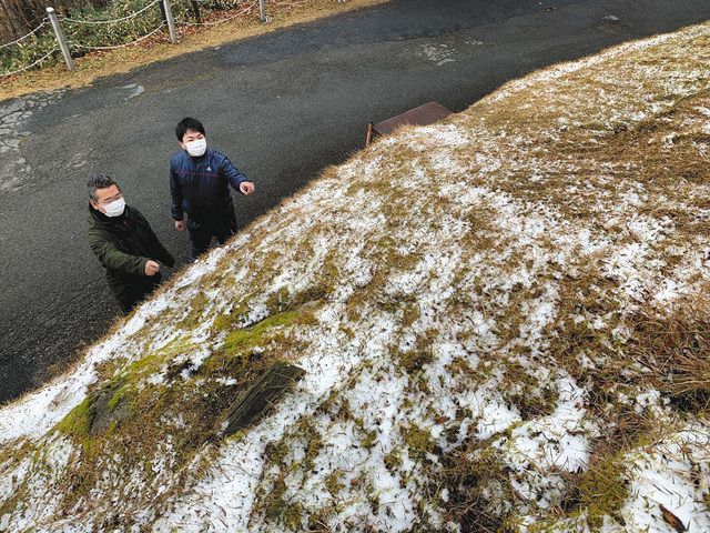御在所岳で初雪 昨年より１１日早く 中日新聞web
