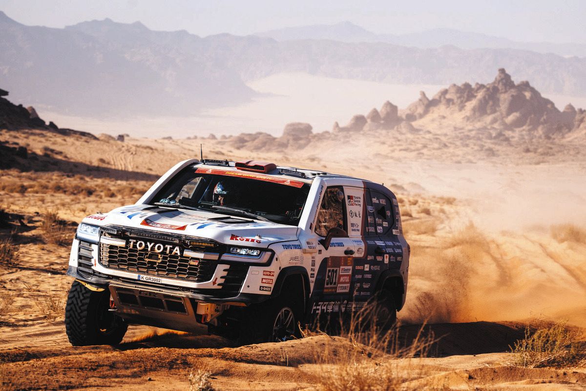 ダカールラリー】TLCの三浦昂が無念のデーリタイア…同僚のバソもクラス