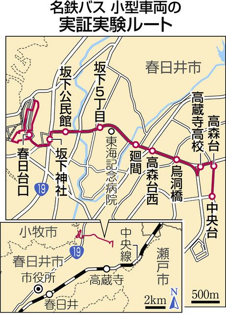 高蔵寺 駅 バス 中央 安い 台