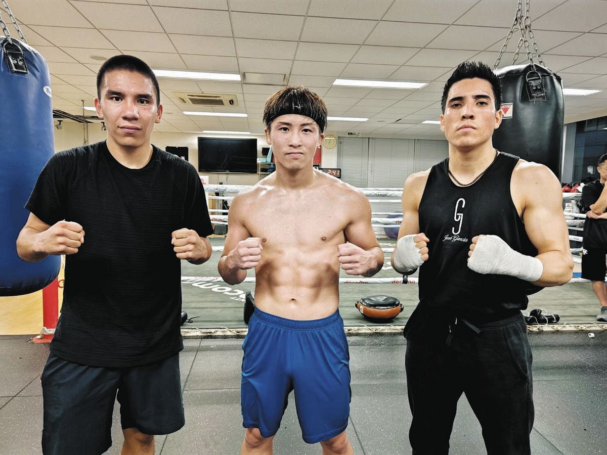 井上尚弥、新パートナー2人と9・3へ向けスパーリング開始「やり