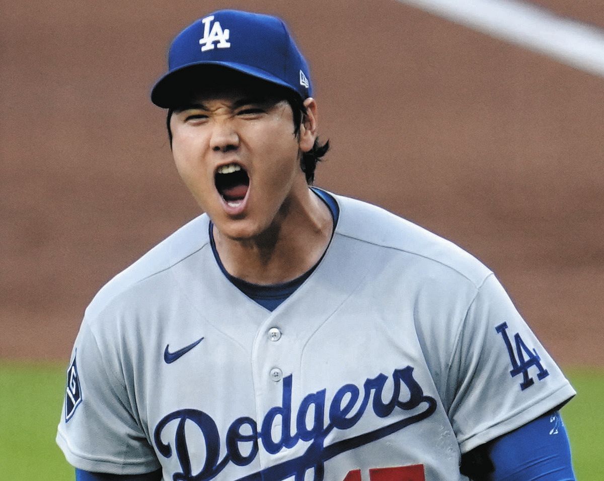 大谷翔平ほえた！8号先頭打者V弾＆5イニング無失点で4勝目、防御率は