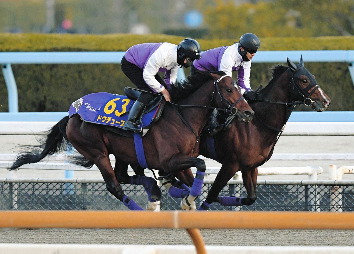 有馬記念】ドウデュースは1枠2番に決定、友道師「正直、もうちょっと外