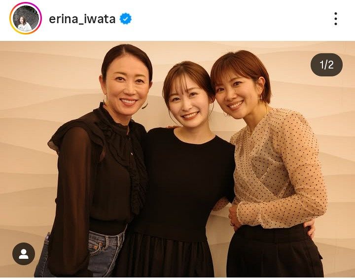 ◇岩田絵里奈アナ、「こんな女性に」五輪女性アスリートに挟まれた3