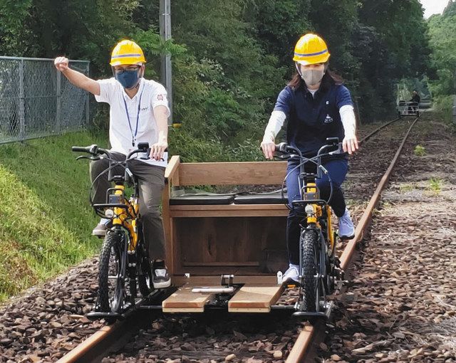 県外にも広がれガッタンゴー 旧神岡鉄道発、廃線を自転車でＧＯ：中日 