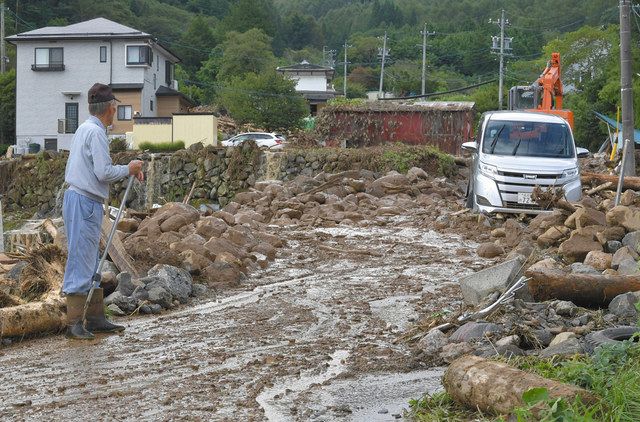 大雨のたび土砂災害 住民不安 茅野 浸水被害 中日新聞web