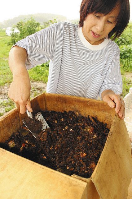 生ごみ 堆肥にして削減 段ボールコンポスト 中日新聞web
