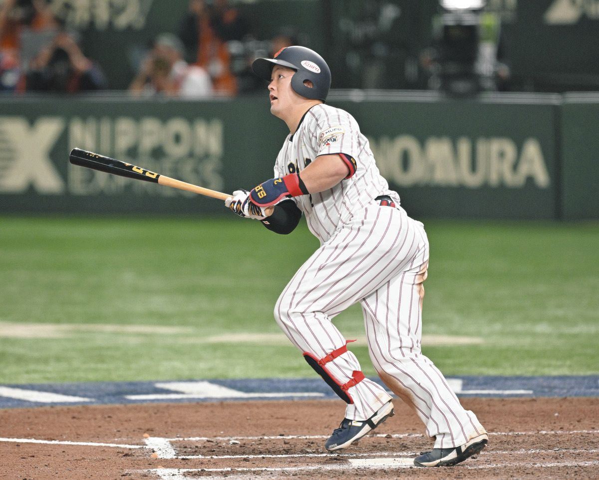 侍ジャパン・牧秀悟、ド派手に満塁ホームランで勝ち越し 今大会1号
