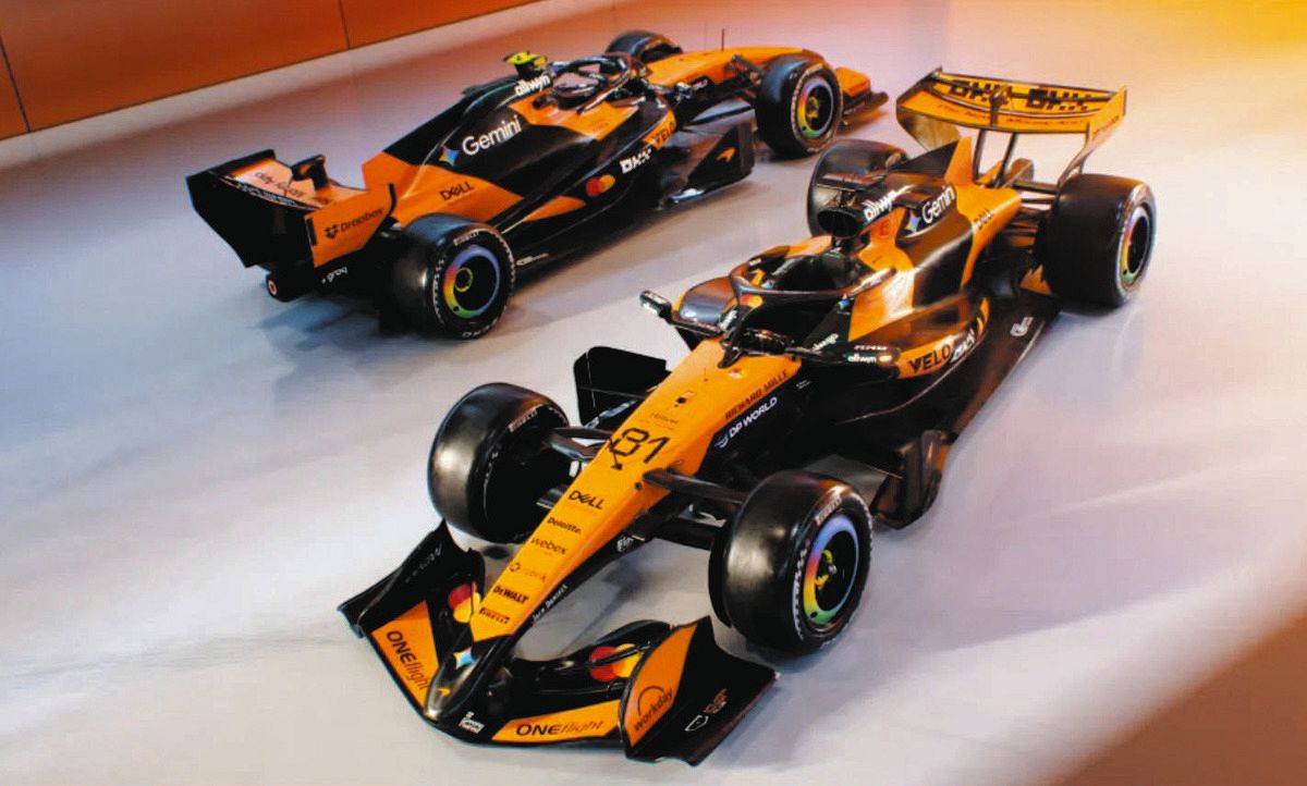 F1】マクラーレンが今季の公式発表会 パパイアカラー継続の車両カラー
