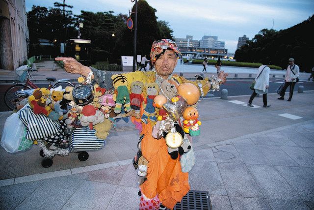街に愛された不思議な力 路上生活半世紀の「広島太郎」さん死去：中日