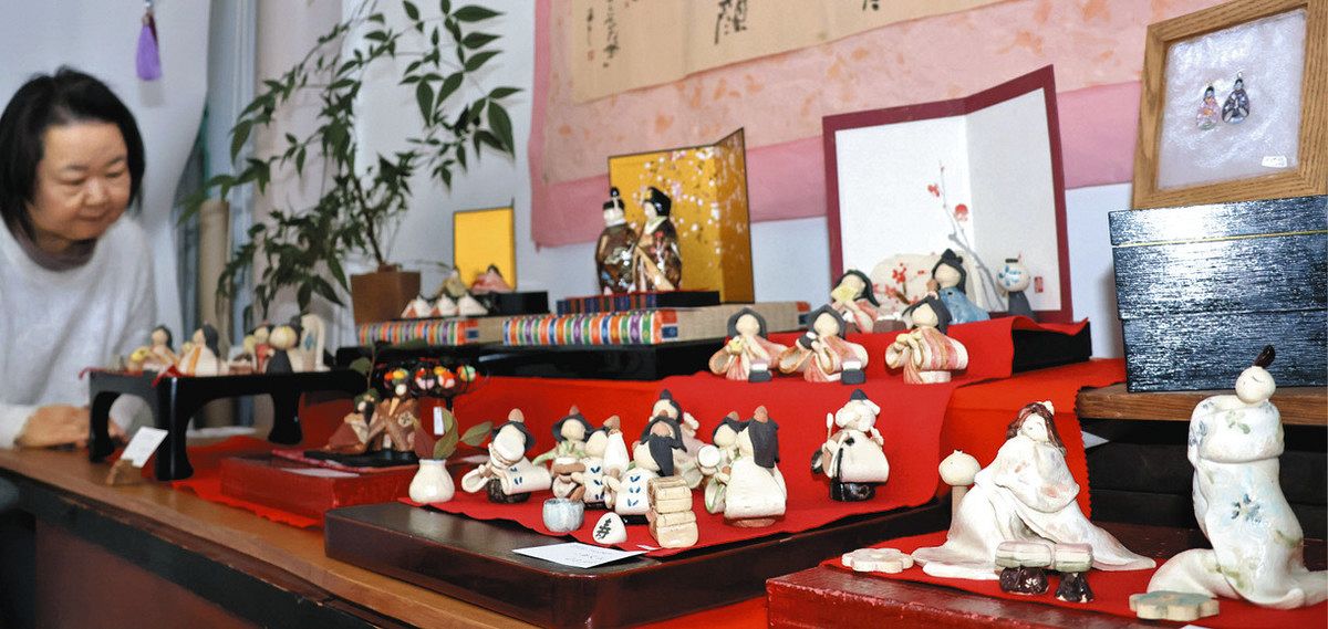 桃の節句を陶器で表現 信楽で企画展：中日新聞Web